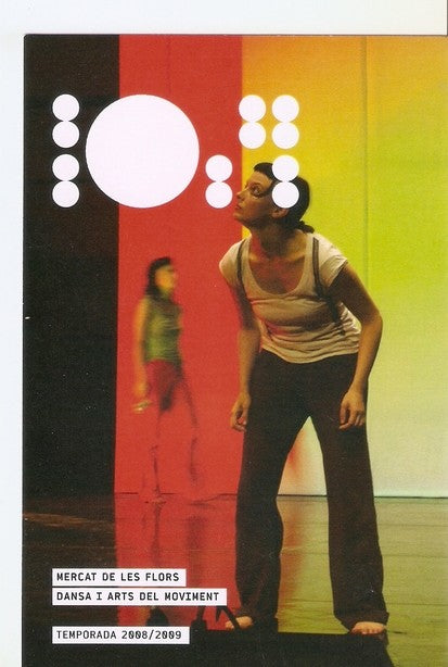 Postal 047332 : Mercat de les Flors. Dansa i Arts del Moviment