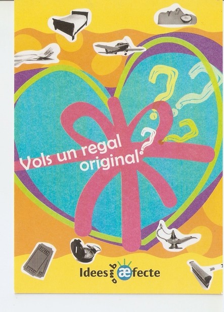 Postal 047337 : Vols un regal original? Idees amb æfecte