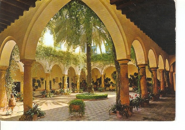Postal 047343 : Cordoba. Vista de un patio (Marques de Viana)