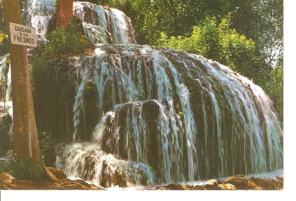 Postal 047354 : Monasterio de Piedra (Zaragoza). Cascada de los Fresnos