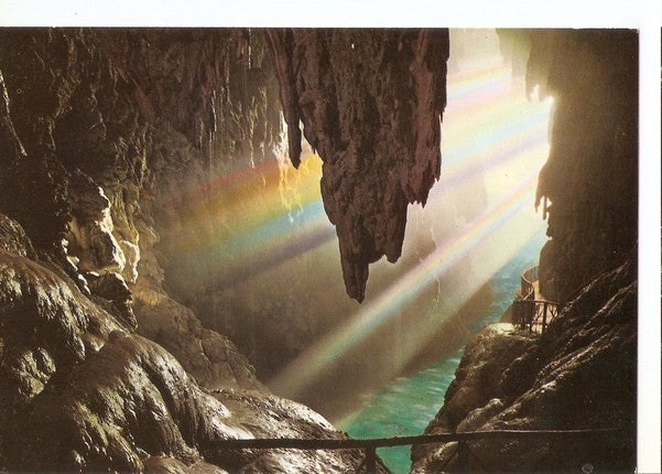 Postal 047358 : Monasterio de Piedra (Zaragoza). Gruta de la Cola del Caballo