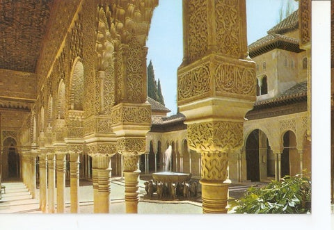 Postal 047365 : Granada. Alhambra. Capiteles Patio de los Leones