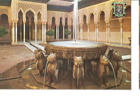 Postal 047368 : Granada. Alhambra. Patio de los Leones