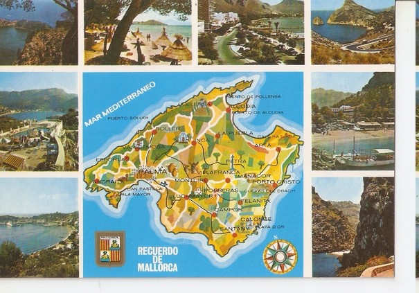 Postal 047377 : Recuerdo de Mallorca