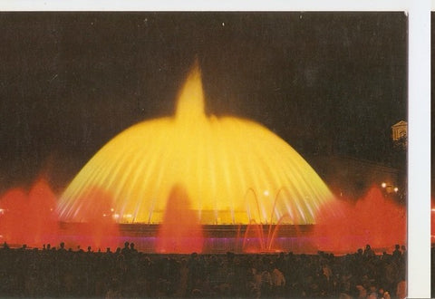 Postal 047379 : Barcelona. Fuente Monumental - Montjuich