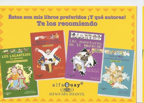Postal 047405 : Alfaguara Infantil