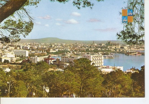 Postal 047419 : Vista parcial del puerto. Palma de Mallorca