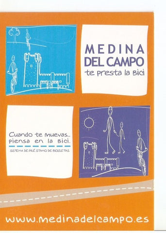 Postal 047425 : Sistema de prestamo de bicicletas. Medina del campo te presta la bici