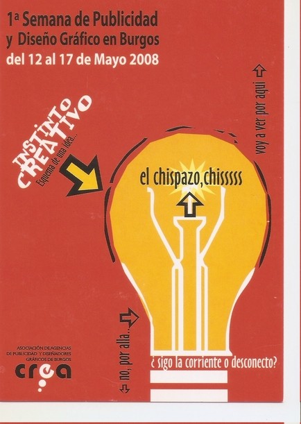 Postal 047426 : Semana de Publicidad y Diseño Grafico en Burgos. Asociacion  de agencias de publicidad y diseñadores Graficos de Burgos
