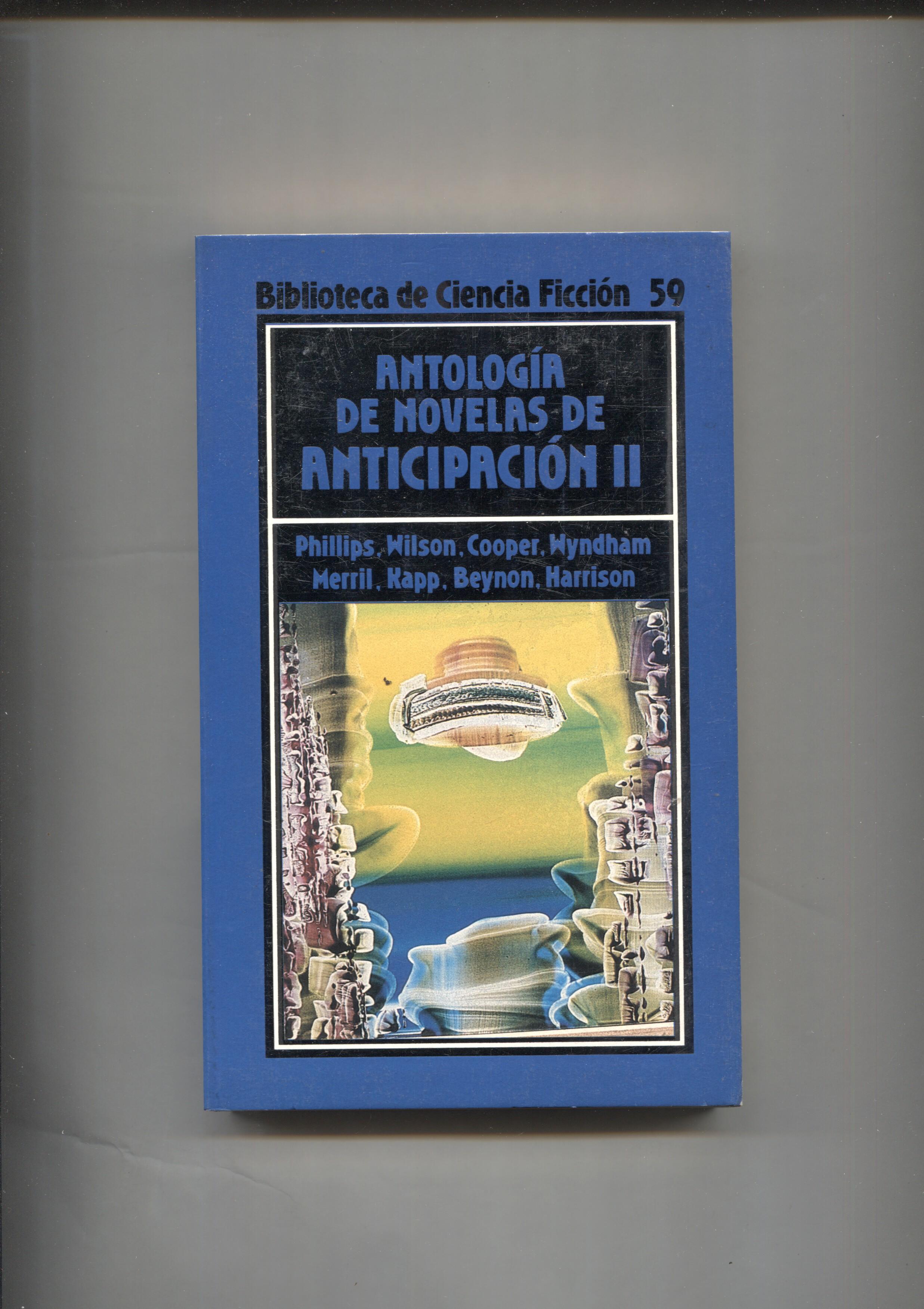 Biblioteca de Ciencia Ficcion numero 059: Antologia de novelas de anticipacion II