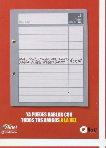 Postal 047447 : Airtel vodafone