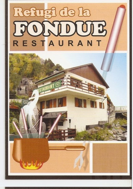 Postal 047456 : Refugi de la Fondue Restauran