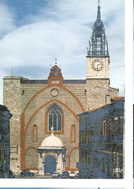 Postal 047488 : Perpignan (Pyrenees-Orientales). La Cathedrale Saint-Jean en Roussillon