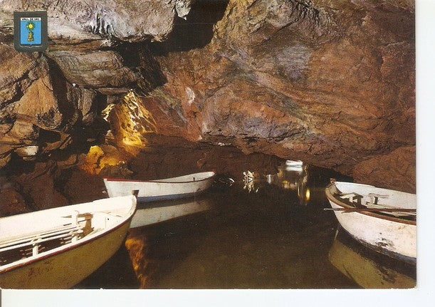 Postal 047504 : Vall de Uxo (castellon). Gruta de San Jose. Rio navegable