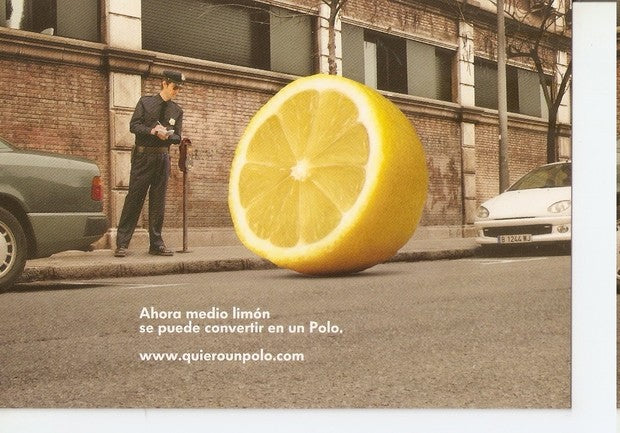 Postal 047527 : Ahora medio limon se puede convertir en un Polo