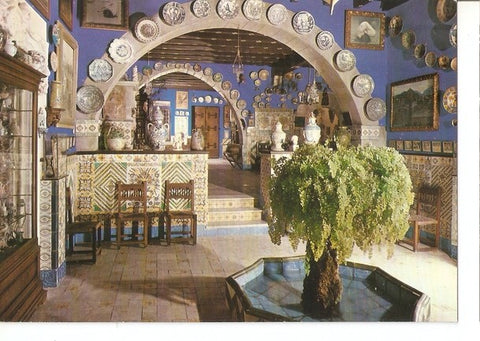 Postal 047533 : Sitges. Playa de Oro. Patronato Provincial de los Museos Cau Ferrat y Maricel. Sala de ceramica del Cau Ferrat