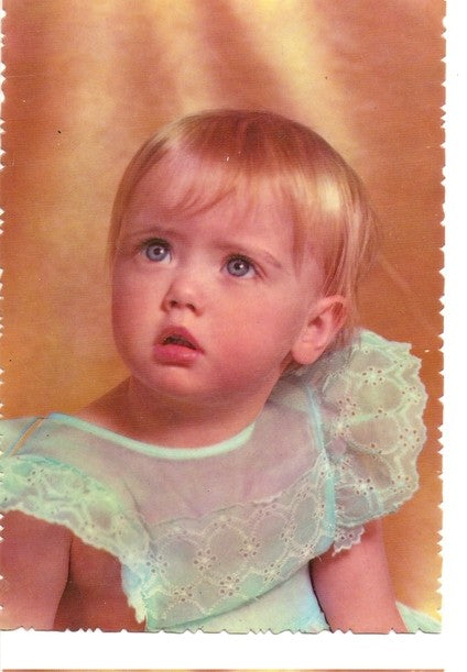 Postal 047535 : Niña rubia