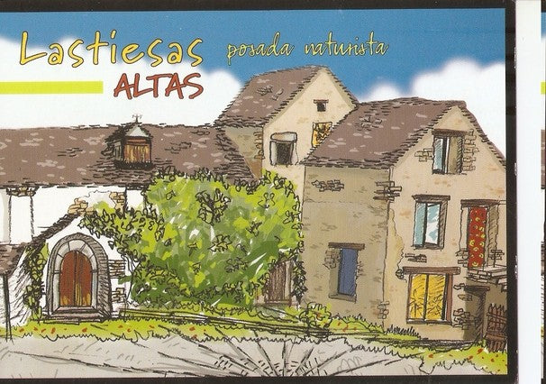 Postal 047548 : Lastiesas Altas posada naturista (Huesca)