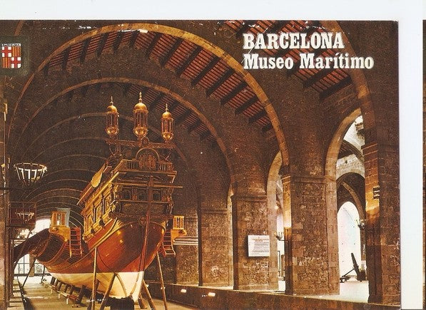 Postal 047567 : Barcelona. Reales Atarazanas. Museo Maritimo. Galera Real