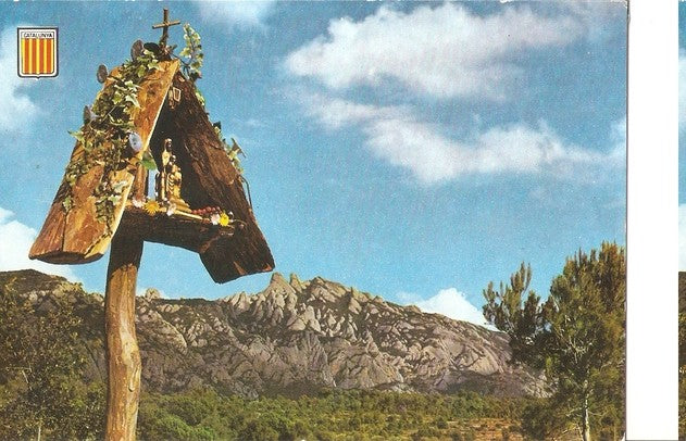 Postal 047582 : Catalunya tipica. La Moreneta i Montserrat