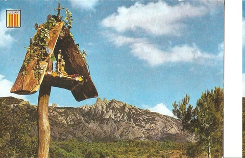 Postal 047582 : Catalunya tipica. La Moreneta i Montserrat
