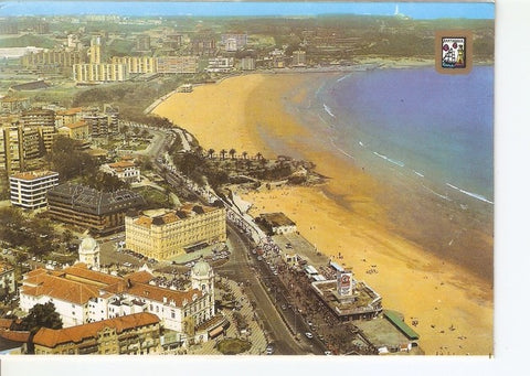 Postal 047593 : Santander (Cantabria). El Sardinero. Vista aerea