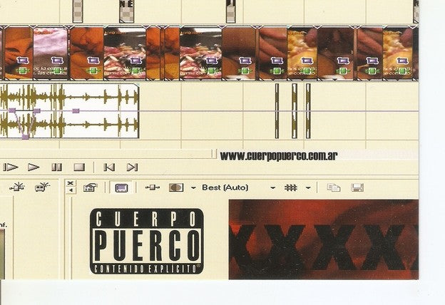 Postal 047601 : Cuerpo Puerco