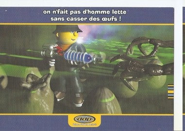 Postal 047644 : Ddp (Dehors Dedans Partout) on nfait pas dhomme lette sans casses des œfs!
