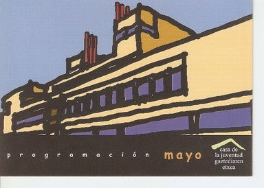 Postal 047651 : Programacion mayo casa de juventud gaztediaren etxea