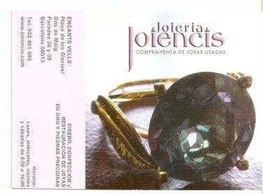 Postal 047660 : Joieria Joiencis compra-ventas de joyas usadas (Barcelona)