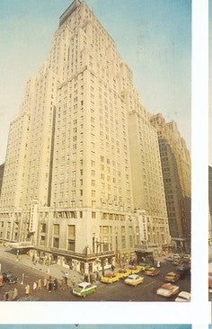 Postal 047664 : Skycraper Hotel. Hotel New York