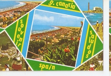 Postal 047680 : Souvenir de Gran Canaria