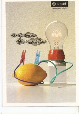 Postal 047712 : Smart open your mind. Se busca idea ecologica