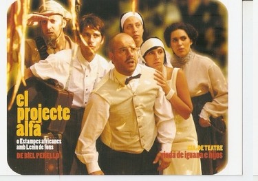 Postal 047715 : El Projecte Alfa. Teatre del Raval - Barcelona