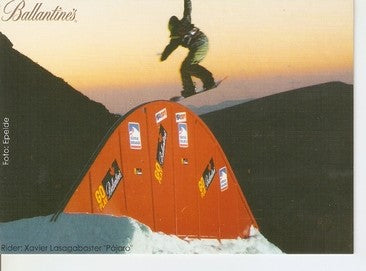 Postal 047737 : XIV Circuito Ballantines de Snowboard Astun