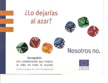 Postal 047746 : EuropeAid. Una colaboracion que mejora la vida en todo el mundo
