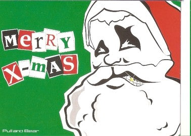 Postal 047752 : Pull and Bear. Merry X-mas