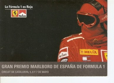 Postal 047764 : Gran Premio Marlboro de España de Formula 1