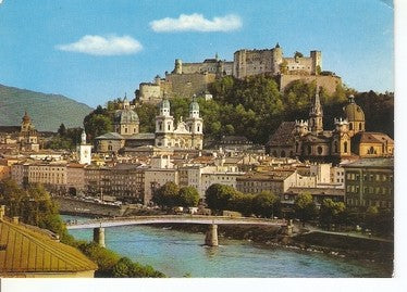 Postal 047770 : Festspielstadt Salzburg. Festival city of Salzburg La Ville des Festivals