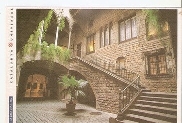 Postal 047800 : Barcelona. Museu Picasso. Palau Berenguer dAguilar. Lavanguardia Catalunya Universal