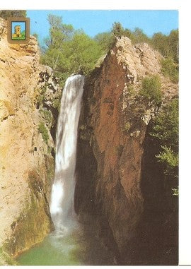Postal 047819 : Monasterio de Piedra (Zaragoza). Cascada La Cola del Caballo