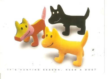 Postal 047837 : The Cha Cha Original a different & diverse universe. Its hunting season need a dog?