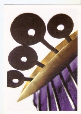 Postal 047838 : Detall danell de Roc & Abril. Argent or i pintura. 2003