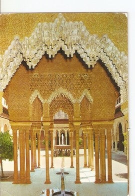 Postal 047848 : Granada. Alhambra. Patio de los Leones