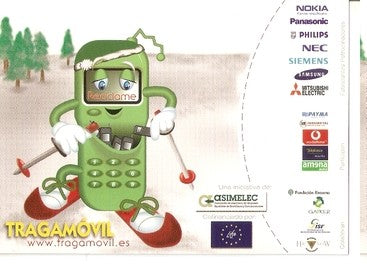 Postal 047856 : Tragamovil. Reciclar es vida