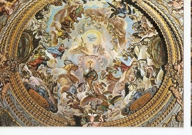 Postal 047924 : Granada (La Cartuja). Cupula de Sancta Santorum 
