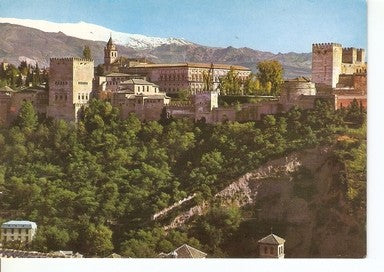 Postal 047925 : Granada. La Alhambra y Sierra Nevada