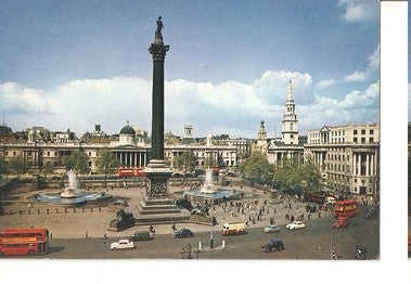 Postal 047930 : Trafalgar Square and Nelsons Column