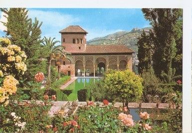 Postal 047935 : Granada. Alhambra. Torre de las Damas y Jardines del Partal