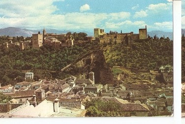 Postal 047936 : Granada. Vista parcial de la Alhambra